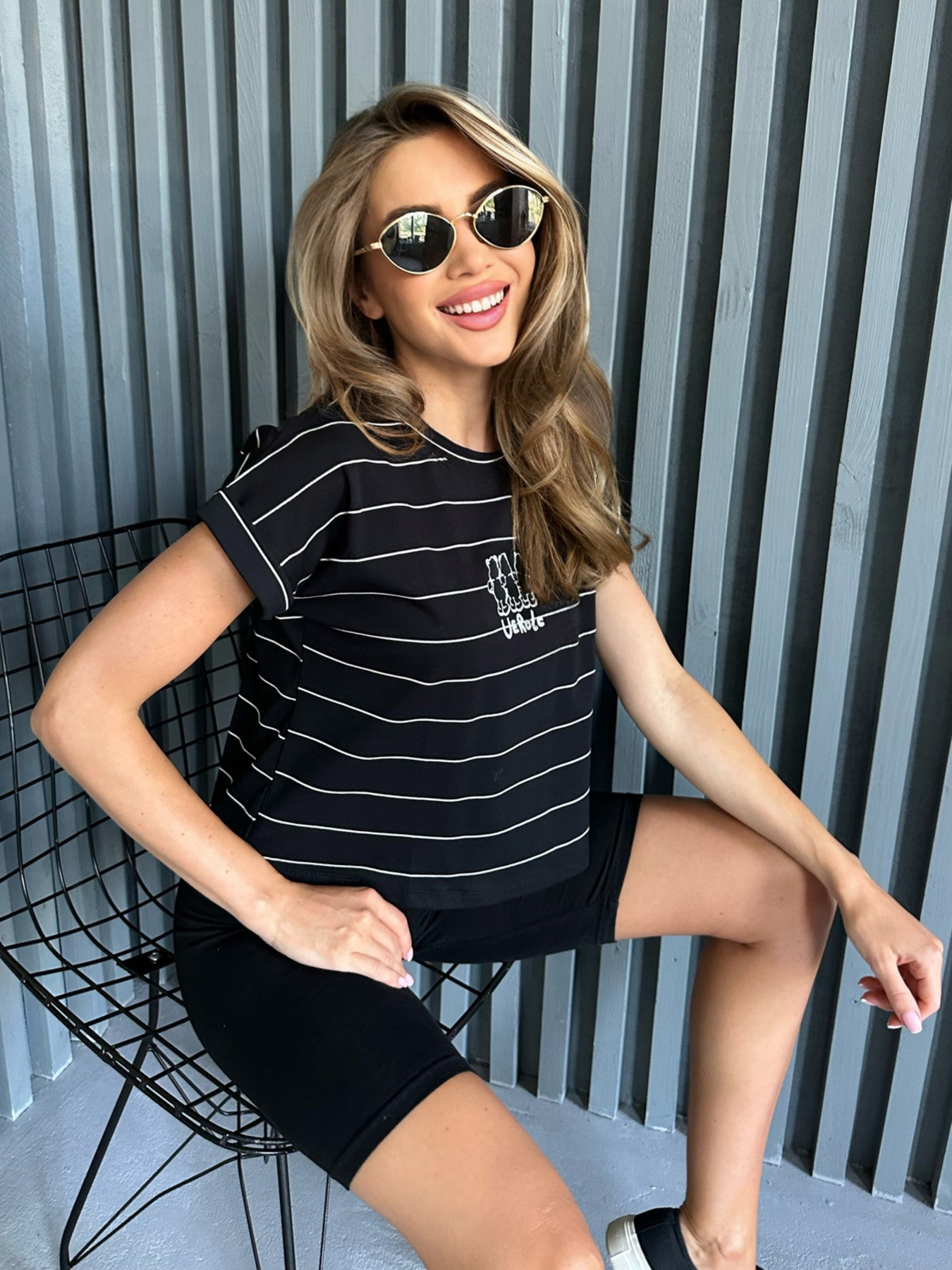 Футболка ISSA Plus модель WN20-515_black Фото