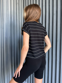 Футболка ISSA Plus модель WN20-515_black Фото