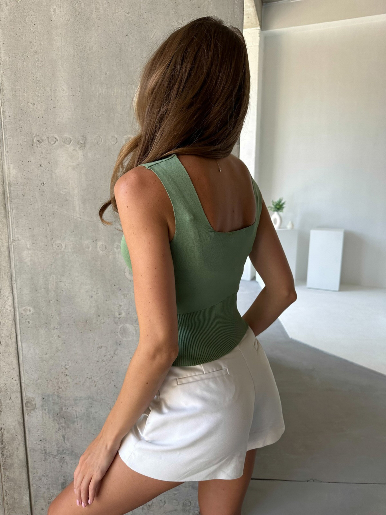 Майка ISSA Plus модель WN20-516_green Фото