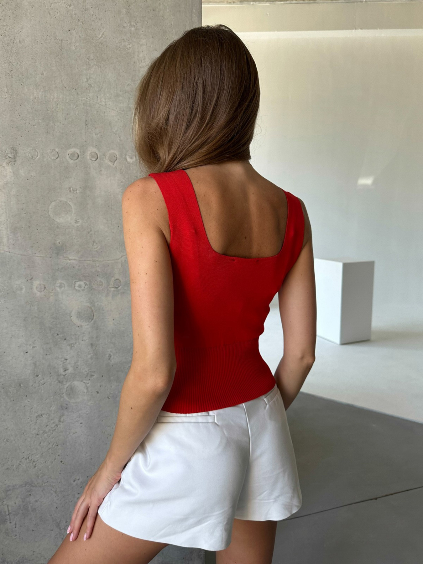 Майка ISSA Plus модель WN20-516_red Фото