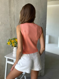 Майка ISSA Plus модель WN20-518_coral Фото