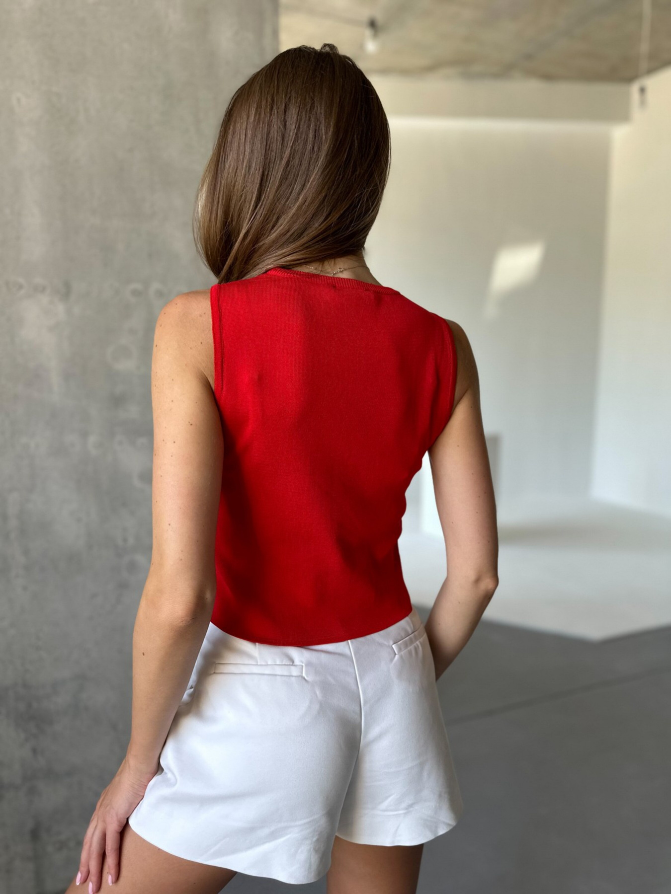 Майка ISSA Plus модель WN20-518_red Фото