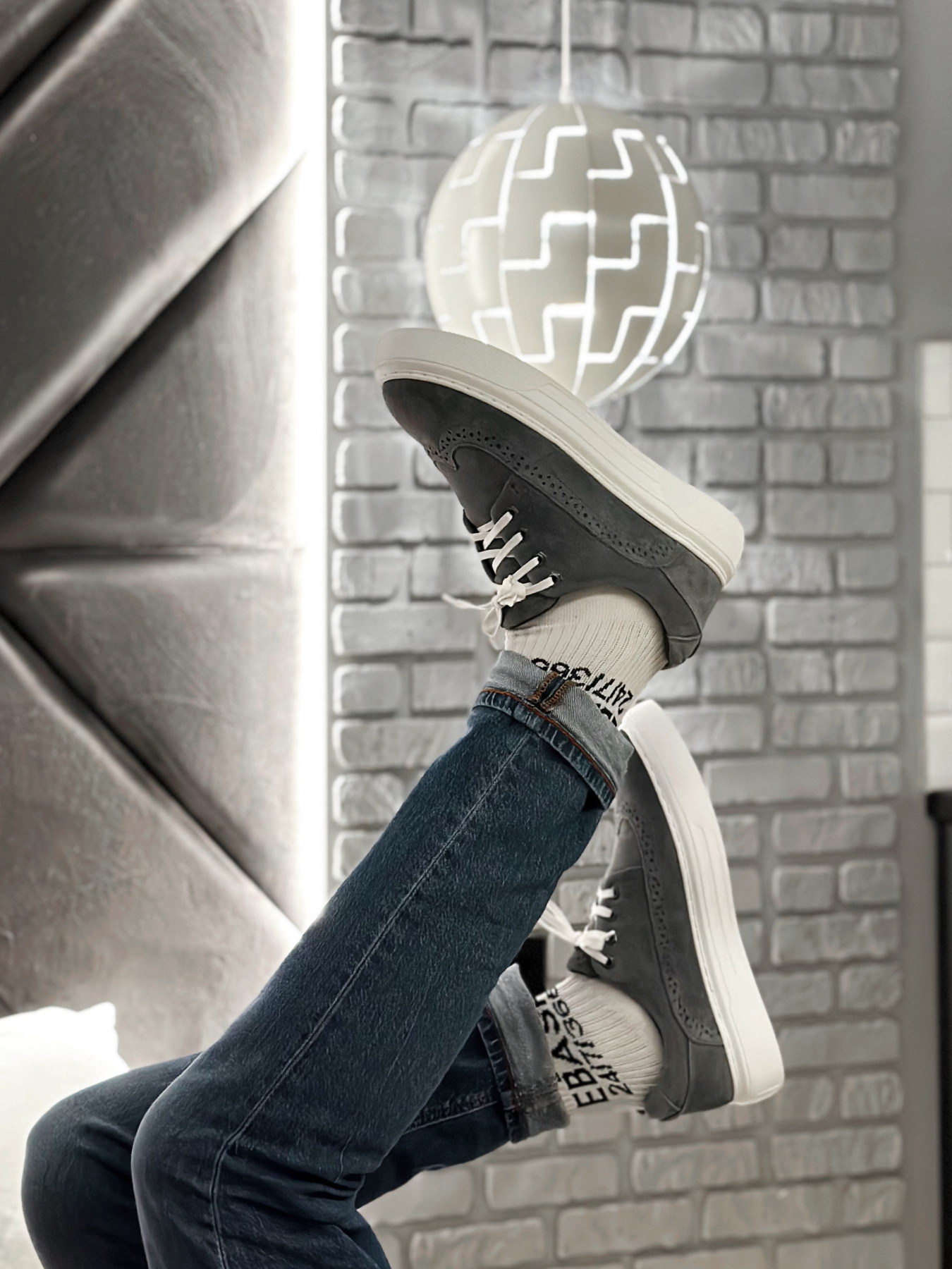 Кеды низкие Legessy модель STANLEY_GRAY Фото