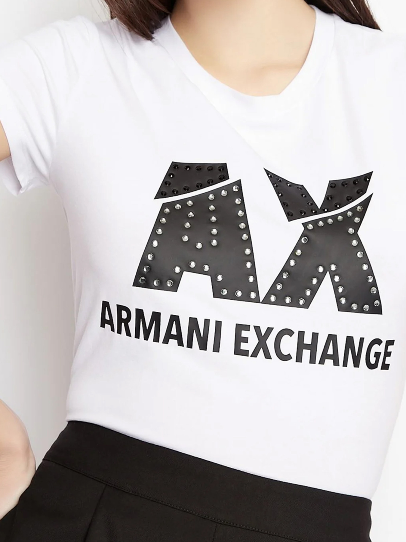 Футболки и поло Armani Exchange модель 8NYT86-Y8C7Z-1000 Фото