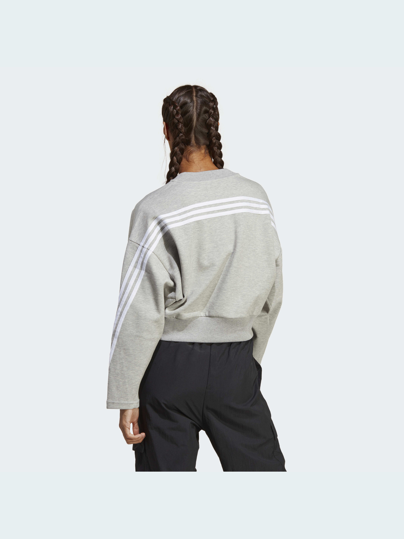 Світшот Adidas 3 Stripes модель IB8496 Фото