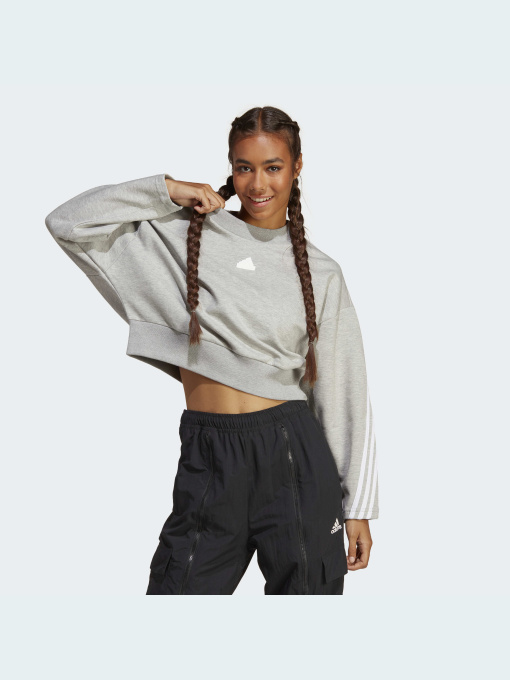 Світшот Adidas 3 Stripes модель IB8496 Фото