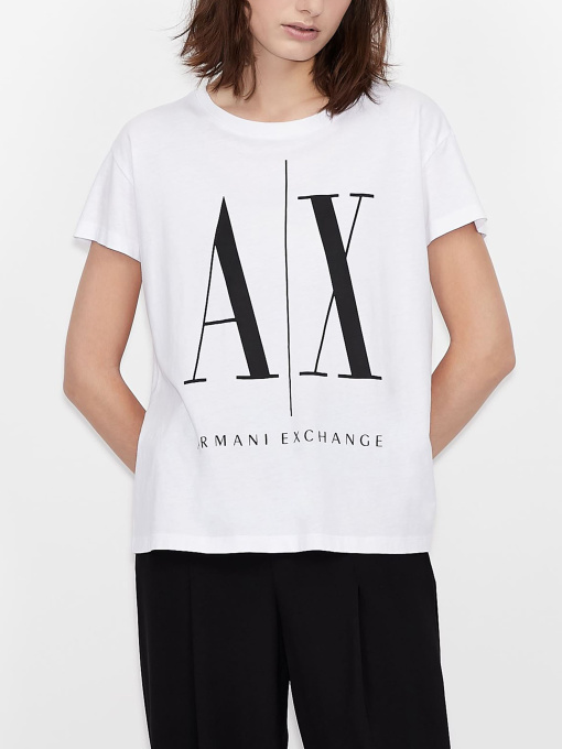 Футболкалар мен поло жейделер Armani Exchange үлгі 8NYTCX-YJG3Z-5100 Фото