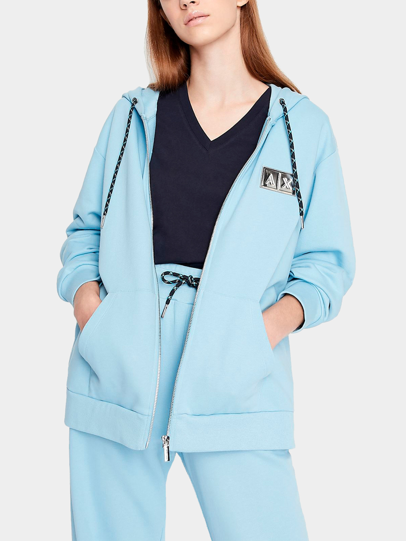 Худи и свитшоты Armani Exchange модель 3LYM55-YJ6UZ-15BL Фото