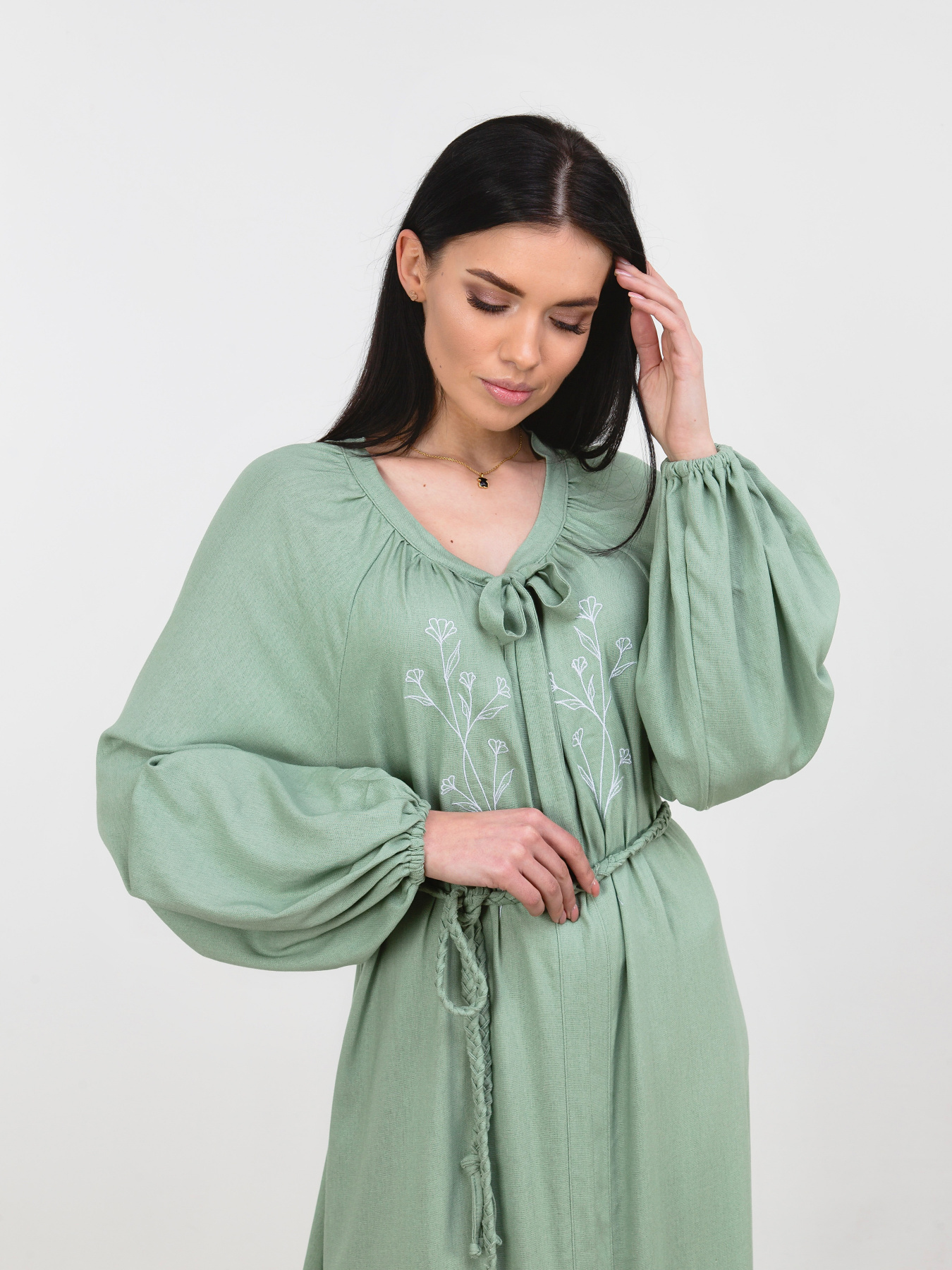 Вышитое платье Romashka Лейте модель 201053604039 Вышитое платье Romashka Лейте модель 201053604039 Фото