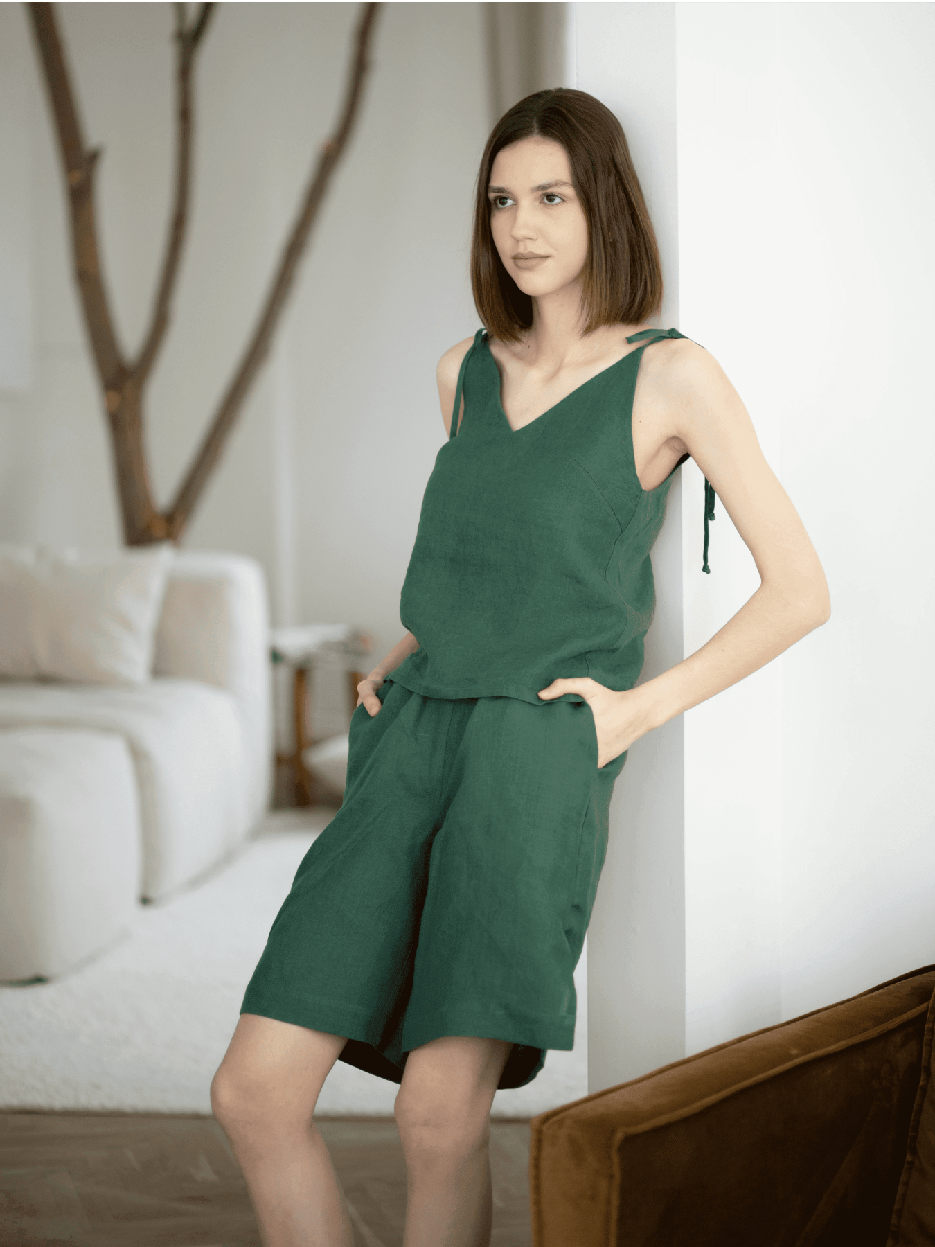 Повсякденні шорти Едельвіка модель 157-22-00green Фото