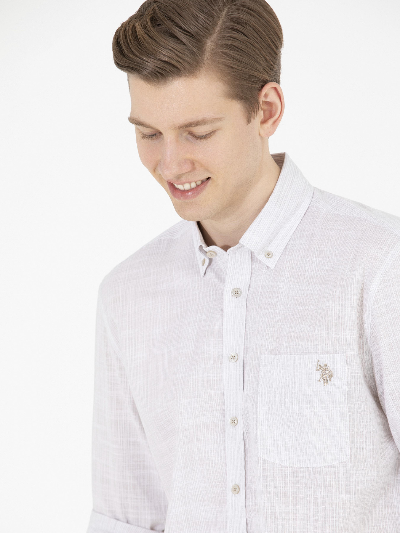 Рубашка US Polo модель G081GL004.000.1575234.VR049 Фото