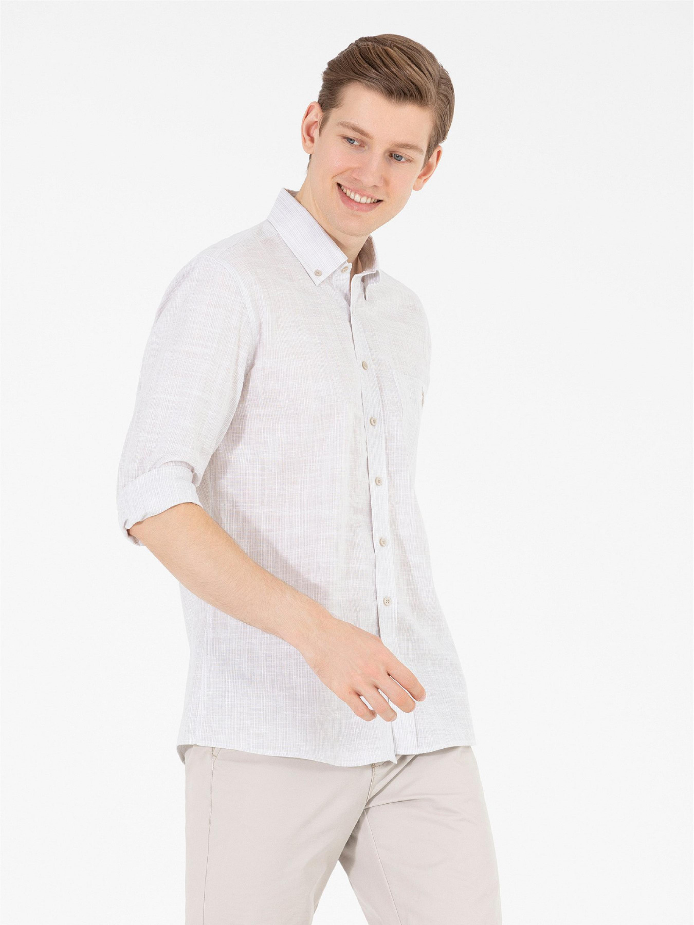 Рубашка US Polo модель G081GL004.000.1575234.VR049 Фото