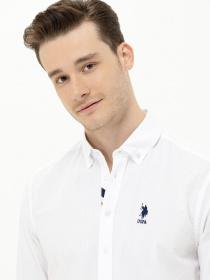 Рубашки US Polo модель G081SZ004.000.1579327.VR013 Фото