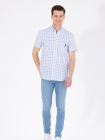 Рубашка US Polo модель G081GL004.000.1584224.VR033 Фото