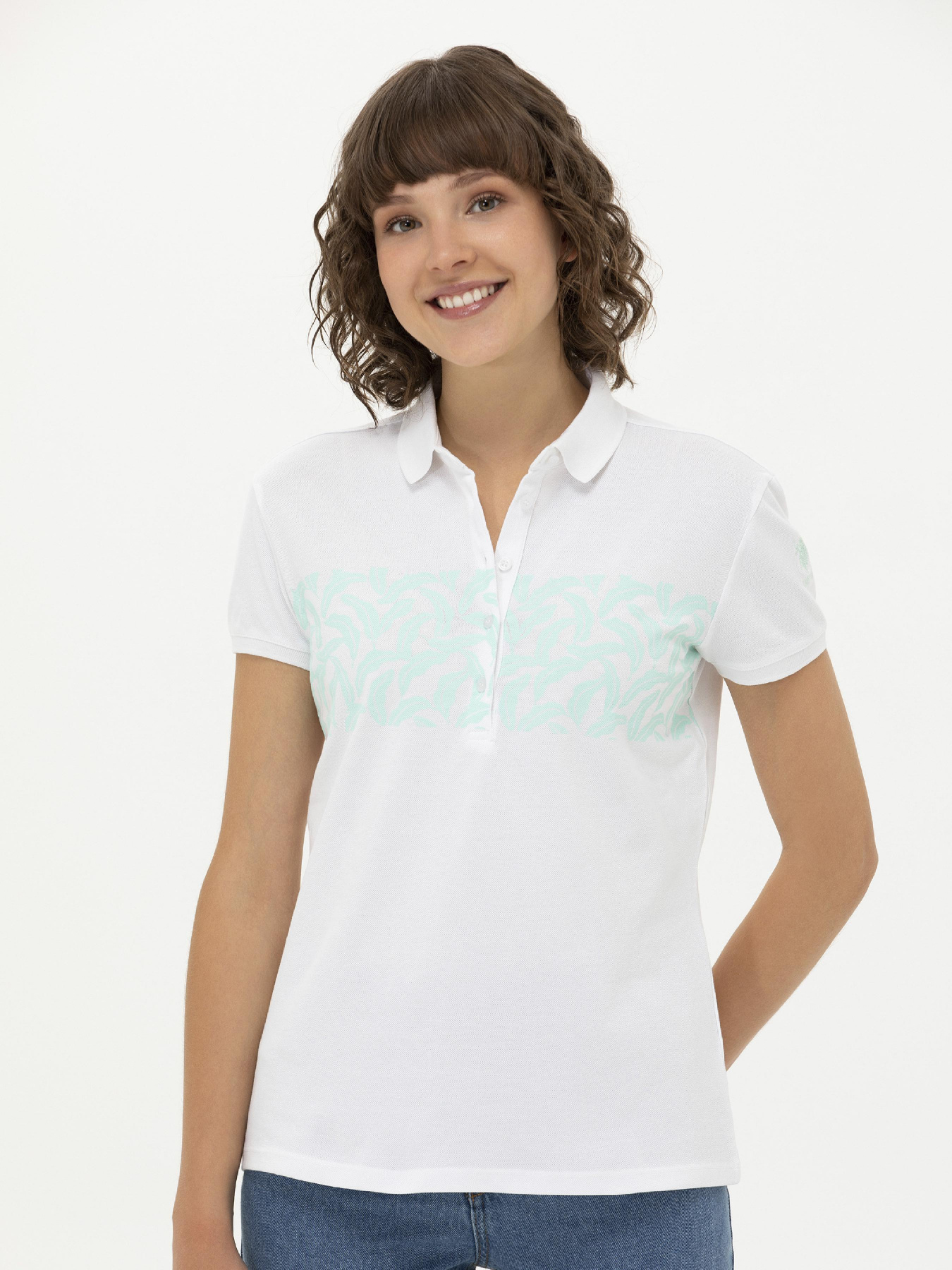 Поло US Polo модель USPAINT.1570765.VR083 Фото