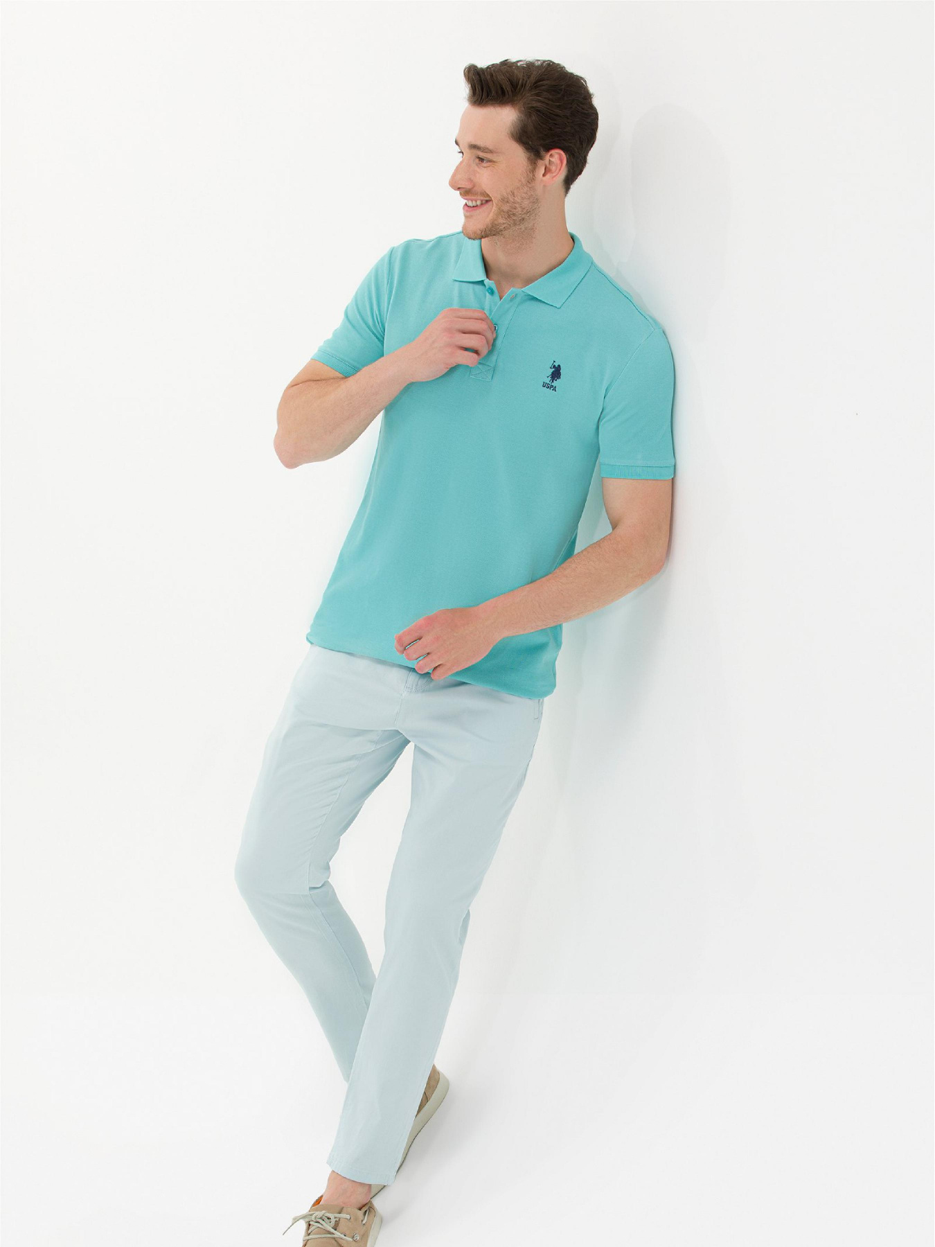 Поло US Polo модель USPAINT.1572929.VR090 Поло US Polo модель USPAINT.1572929.VR090 Фото