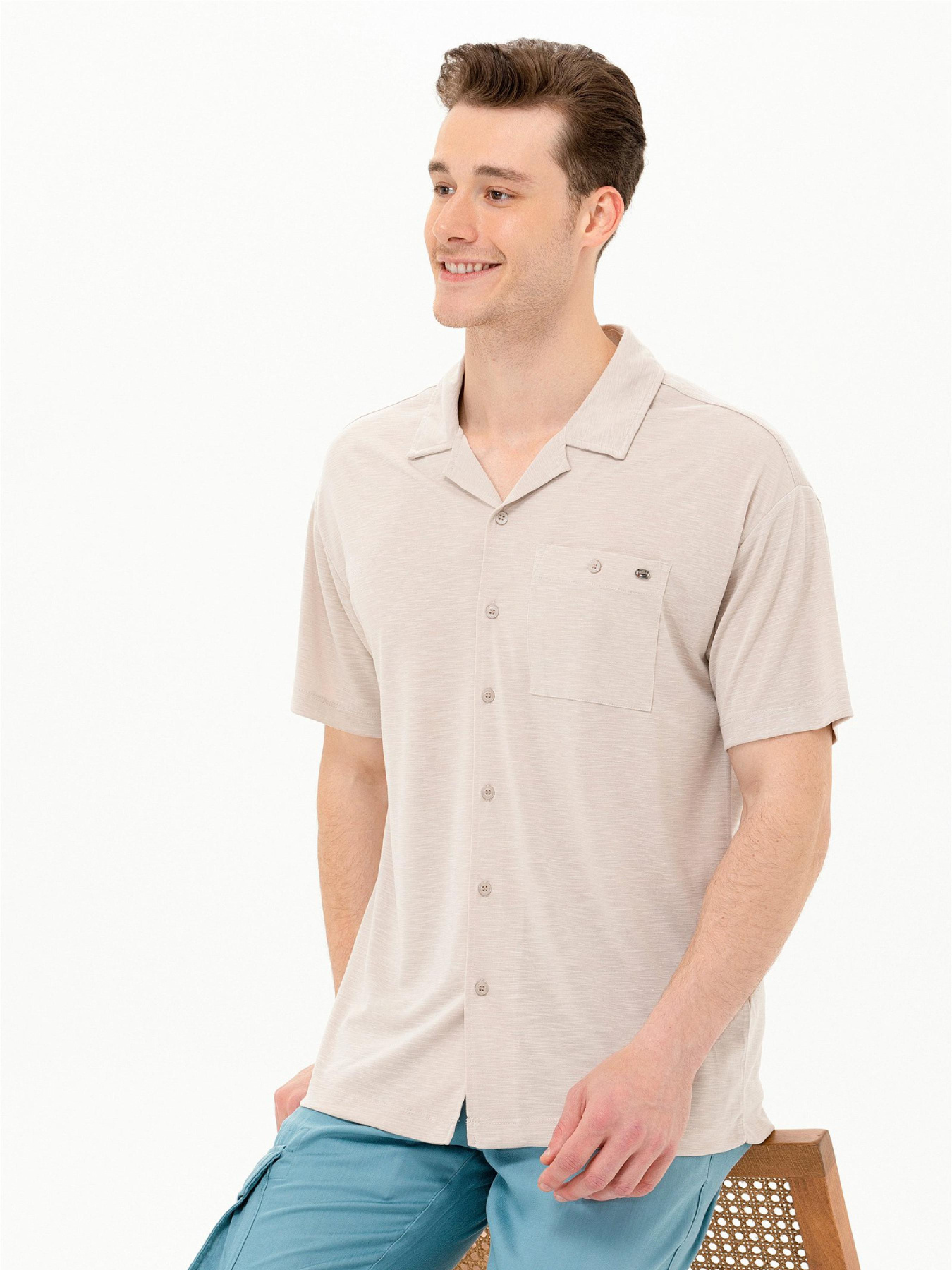 Сорочка повсякденна US Polo модель G081SZ011.000.1612618.VR049 Фото