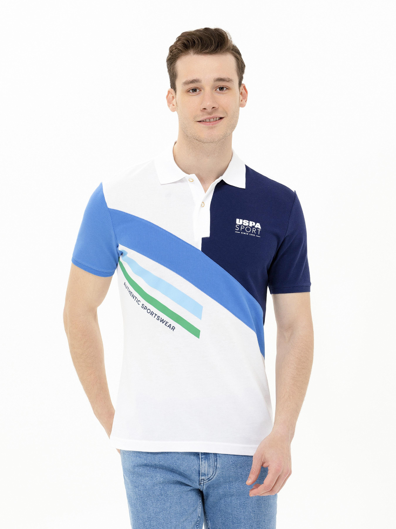 Поло US Polo модель G081SZ011.000.1573356.VR033 Фото