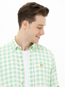 Рубашка повседневная US Polo модель G081SZ004.000.1573353.VR083 Фото