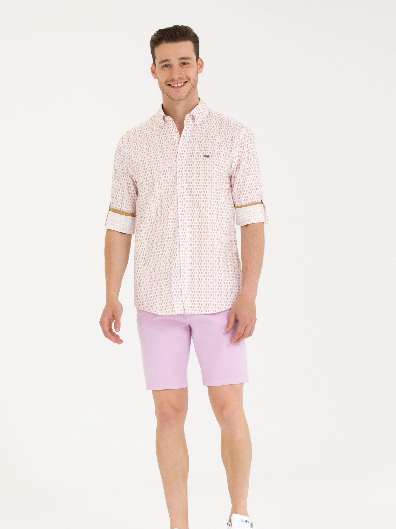 Рубашка US Polo модель G081SZ004.000.1579121.VR211 Фото