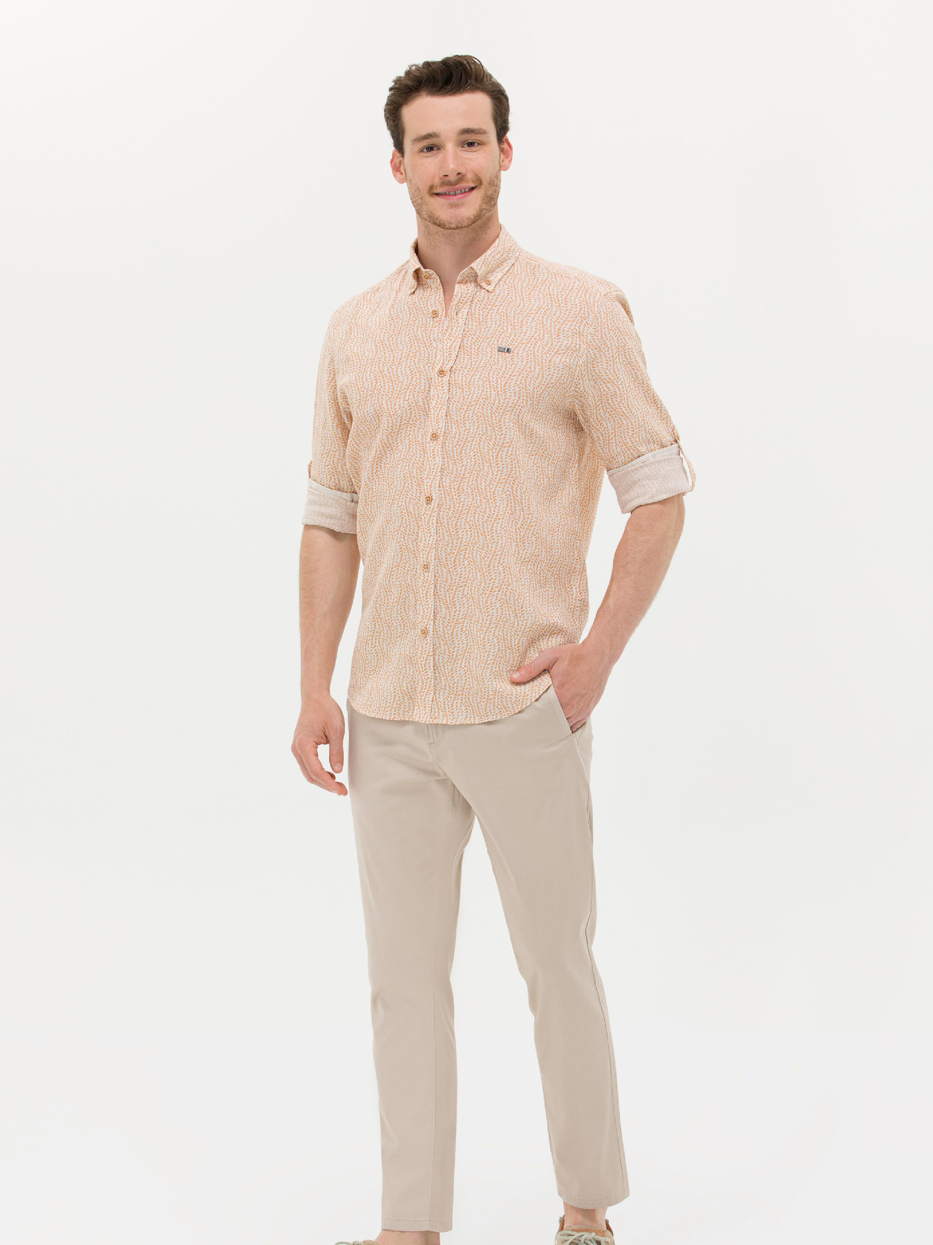 Рубашка US Polo модель G081SZ004.000.1582528.VR015 Фото