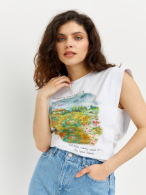 Футболка RicaMare модель RM4079-22-10DB Футболка RicaMare модель RM4079-22-10DB Фото