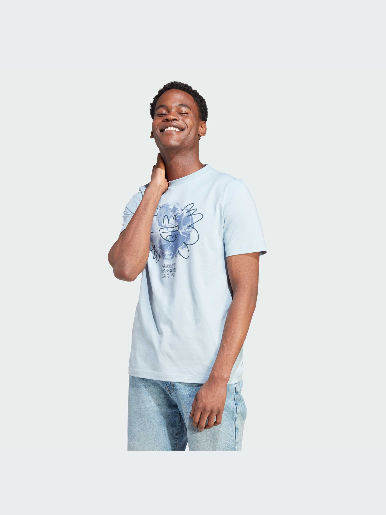 Футболка Adidas Graphics модель IL5416 Футболка Adidas Graphics модель IL5416 Фото