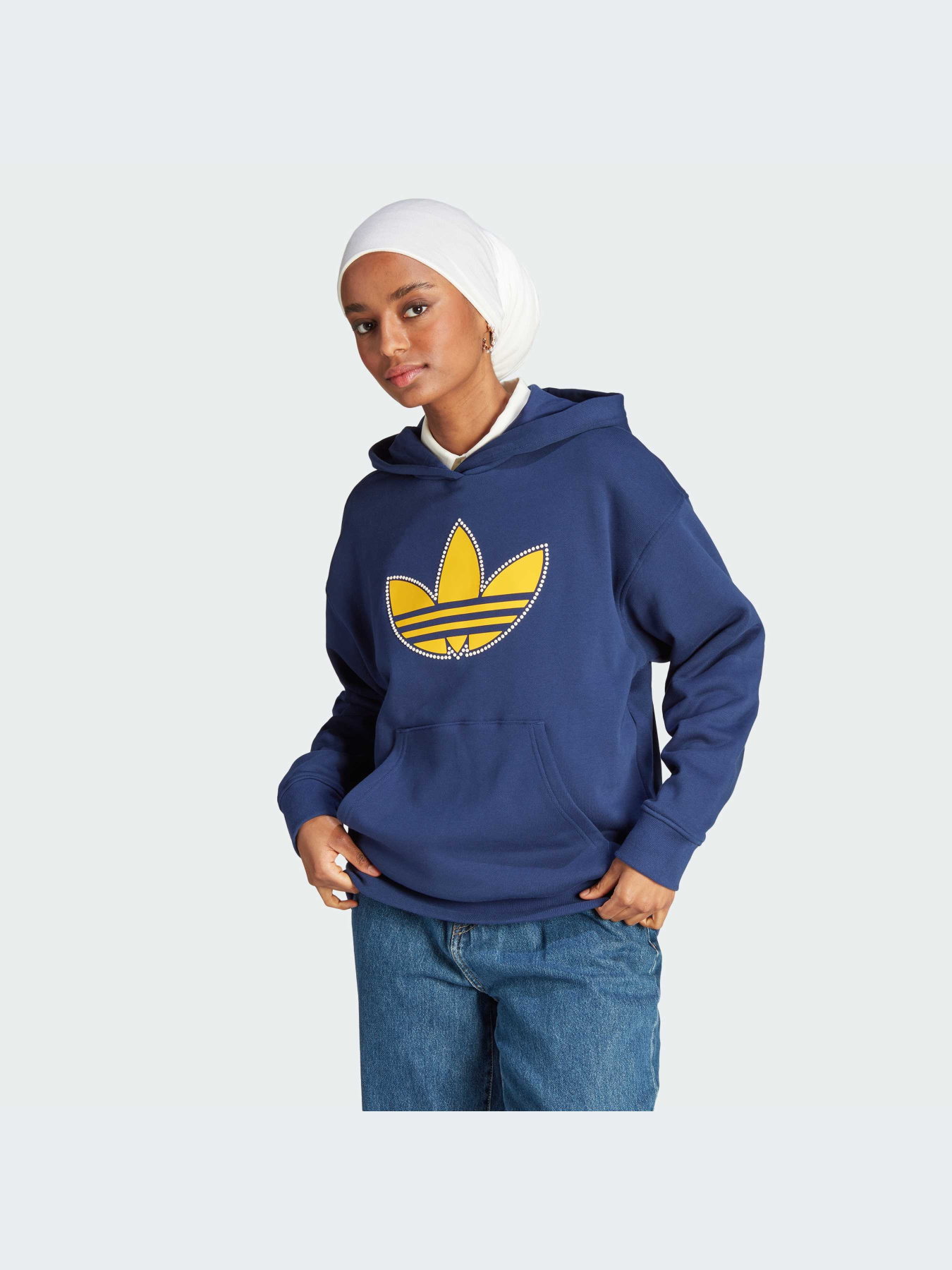 Худи Adidas Trefoil модель IL2422 Фото