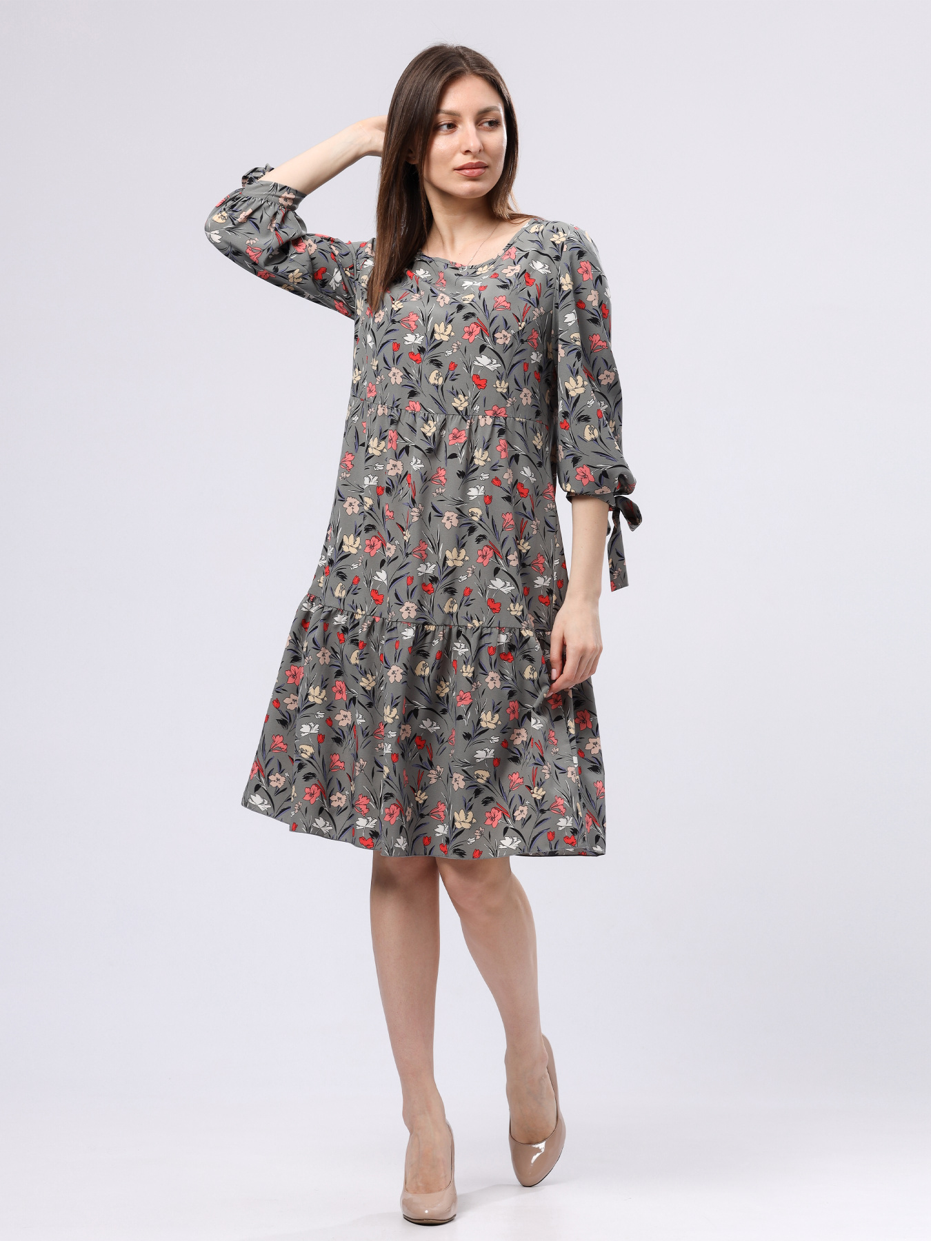 Сукня міді CAT ORANGE модель 5767c Фото