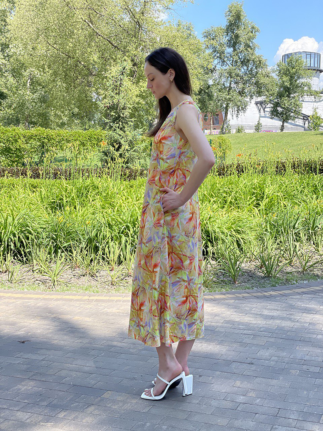 Сукня максі CAT ORANGE модель 5743 Фото