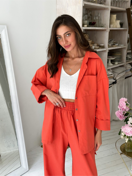 Рубашка повседневная Прованс модель 30334 Фото