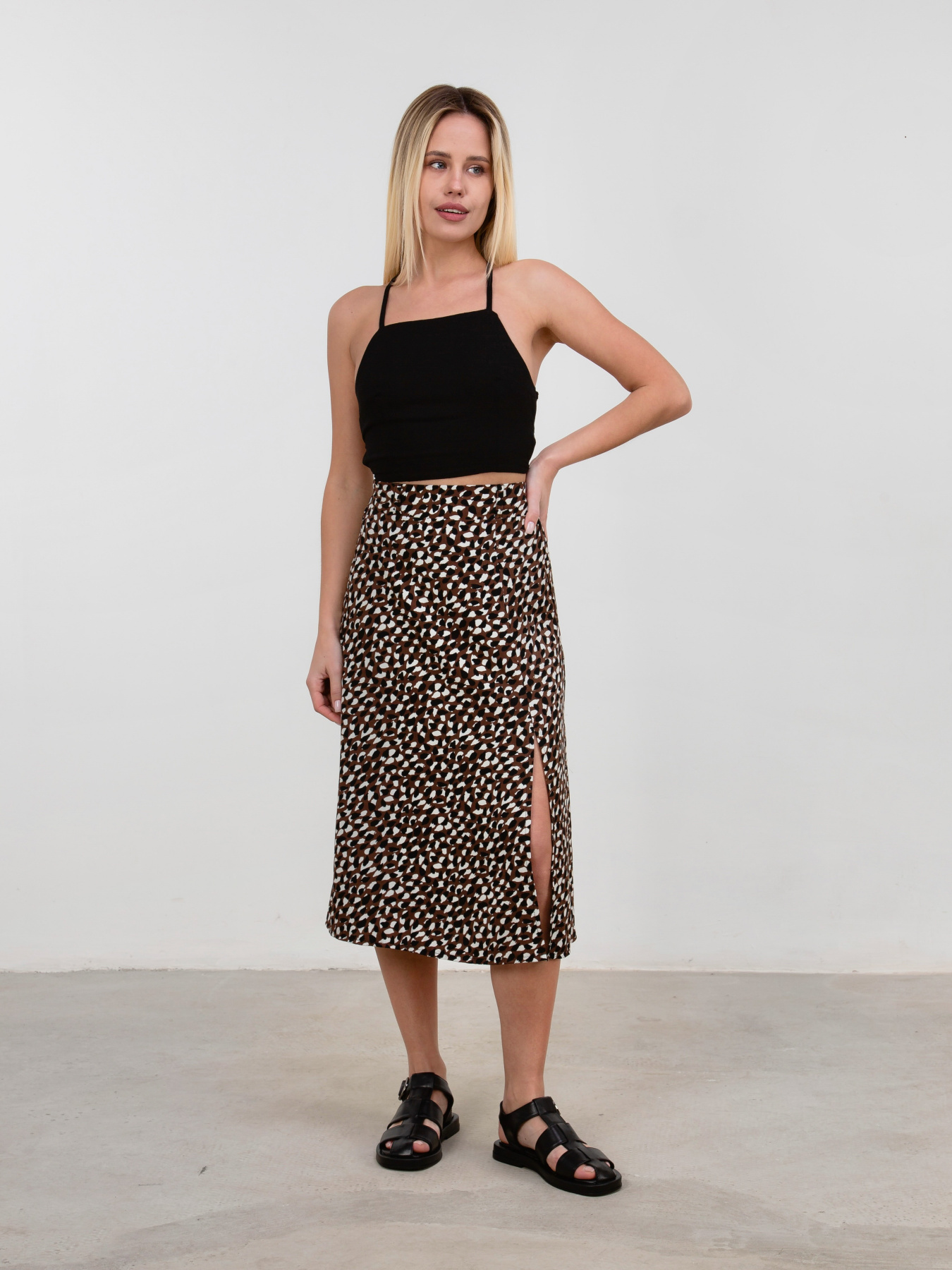 Спідниця міді Romashka Монреаль модель 206014505061 Фото