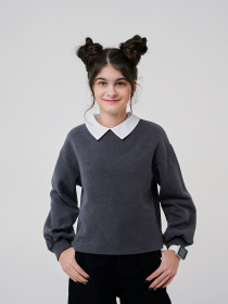 Джемпер SMIL модель smil_116610-temno-seryj Фото