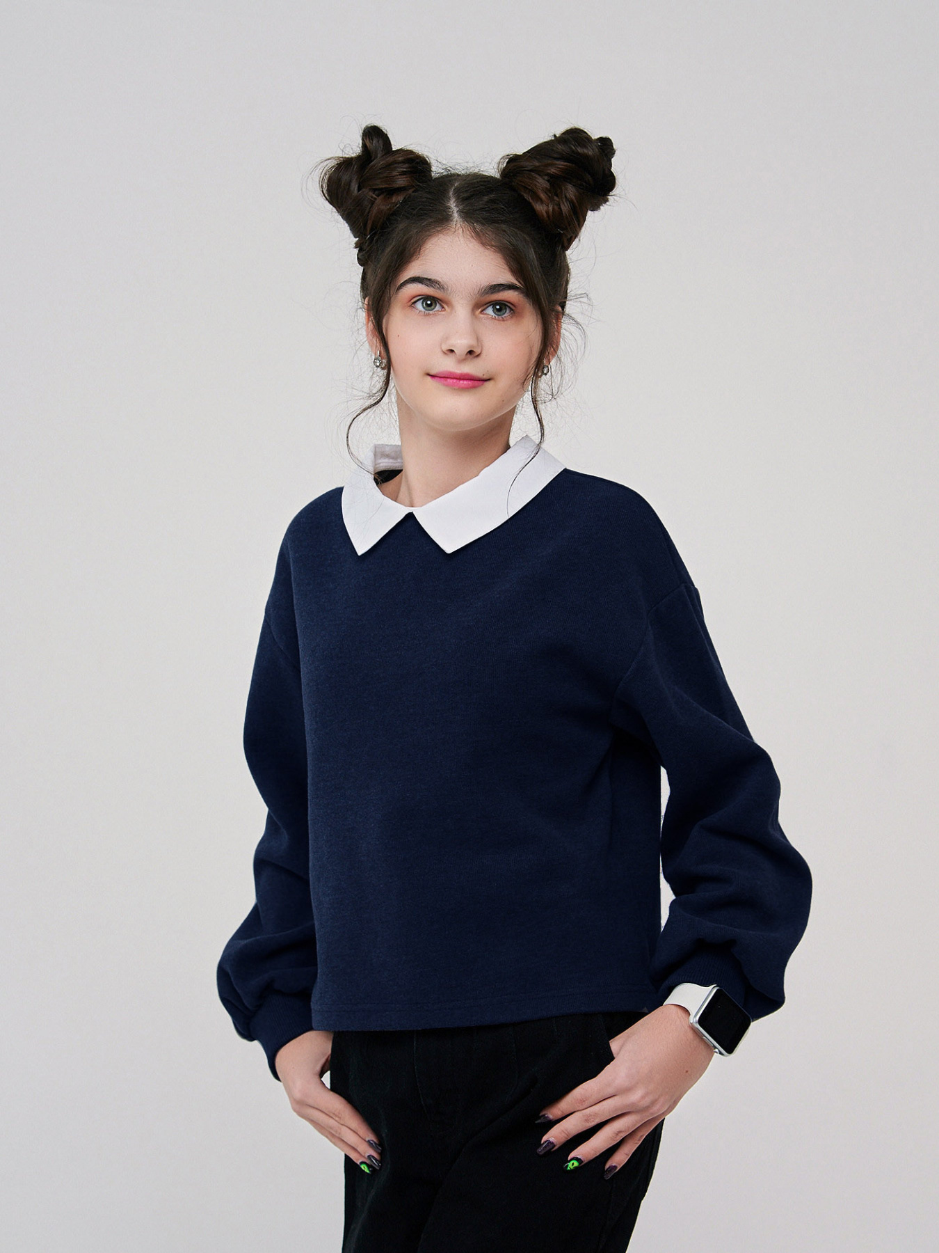 Джемпер SMIL модель smil_116610-temno-sinij Фото