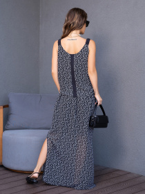 Сарафан ISSA Plus модель 14111_black Сарафан ISSA Plus модель 14111_black Фото