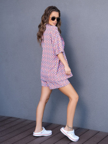 Повседневный костюм ISSA Plus модель 14119_multicolor Фото