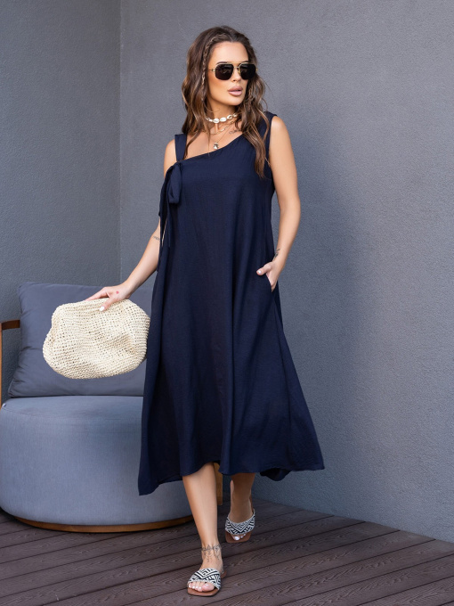 Сарафан ISSA Plus модель 14123_blue Фото