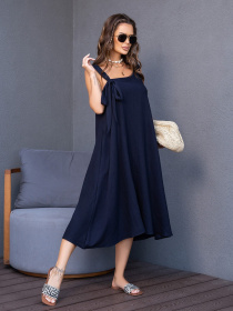 Сарафан ISSA Plus модель 14123_blue Фото