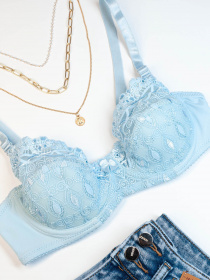 Бюстгальтер ISSA Plus модель BL2-655_blue Фото