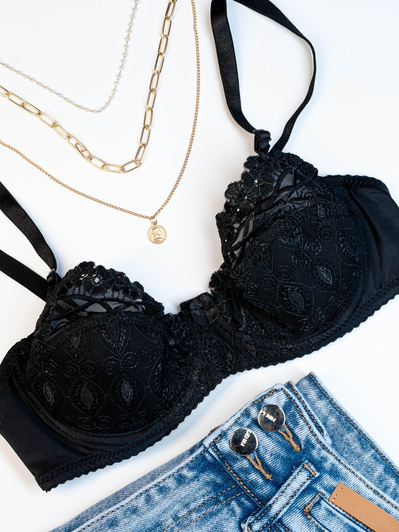 Бюстгальтер ISSA Plus модель BL2-655_black Фото