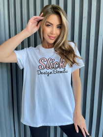 Футболка ISSA Plus модель WN20-501_white Фото