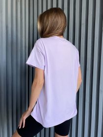 Футболка ISSA Plus модель WN20-501_lilac Фото