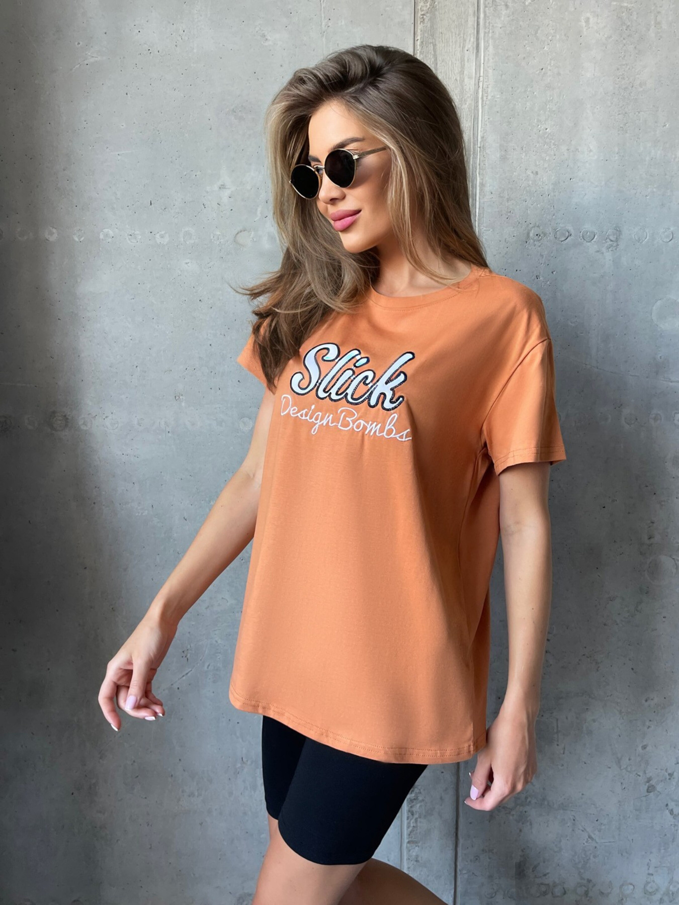 Футболка ISSA Plus модель WN20-501_terracotta Фото