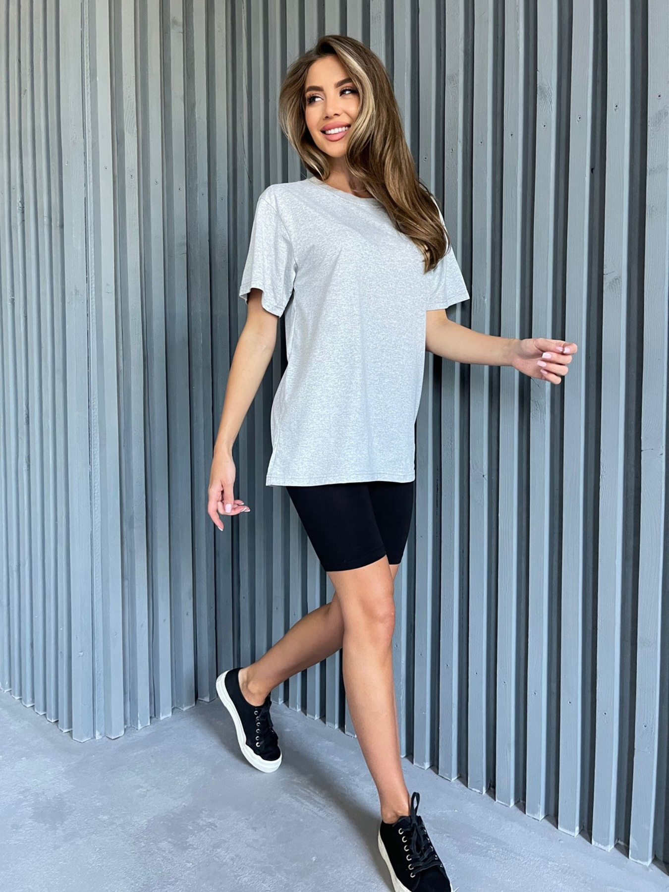 Футболка ISSA Plus модель WN20-502_grey Фото