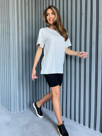 Футболка ISSA Plus модель WN20-502_grey Фото