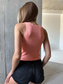 Майка ISSA Plus модель WN20-517_coral Фото