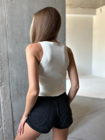 Майка ISSA Plus модель WN20-517_milky Фото