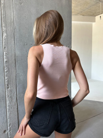 Майка ISSA Plus модель WN20-517_pink Фото