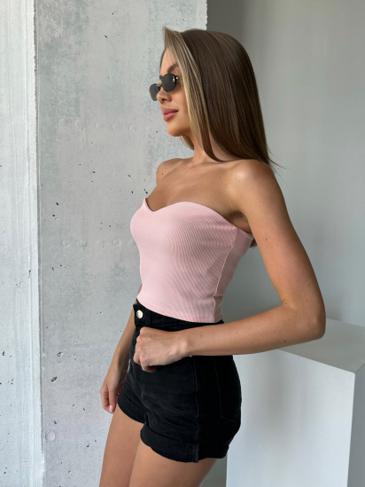 Топ ISSA Plus модель WN20-521_pink — фото - INTERTOP