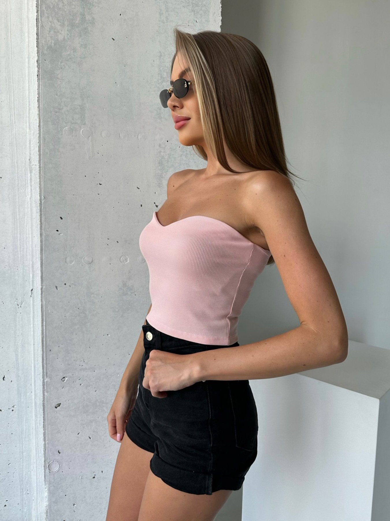 Топ ISSA Plus модель WN20-521_pink Фото